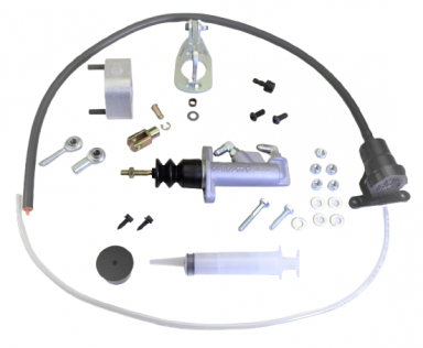 MDL LF Series 69-70 Mustang/Cougar Hydraulic Clutch Master Kit  .750" Bore, Plastic Reservoir